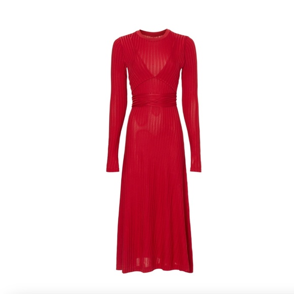 Altuzarra  Red Masika Dress - Picture 5 of 9